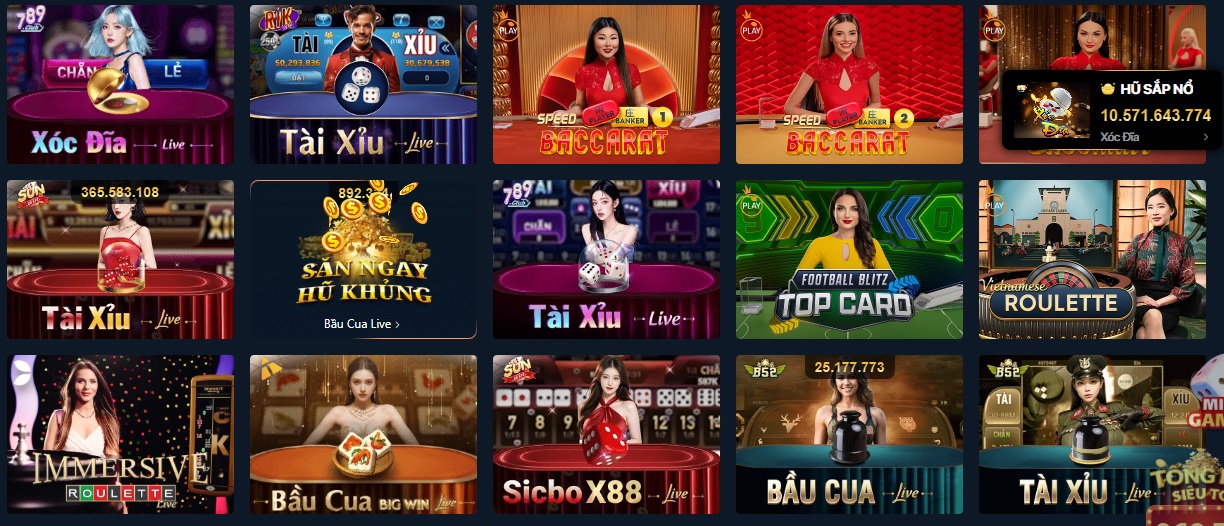 giao diện Luck88